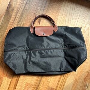 Longchamp Le Pliage Original Expandable Travel Nylon Weekender